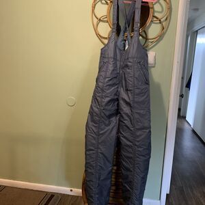 Vintage North Country Eaton Woman’s Blue Snow Bib Pants Size Medium
